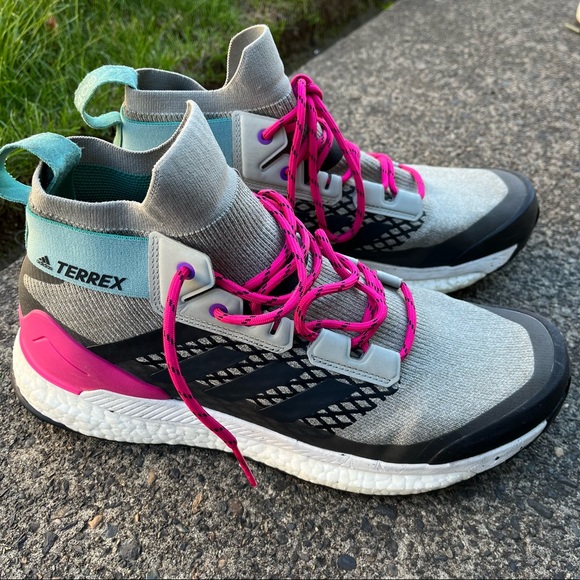 adidas Terrex Free Hiker Sesame Real Magenta Size 10 main image 5